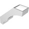 Ekena Millwork 5 1/2-in. W x 16-in. D x 16-in. H Balboa Architectural Grade PVC Knee Brace BRCP055X16X16BOA - alternate 2